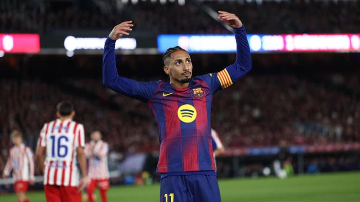 חזרה עם תשובה. ראפיניה (צילום: Josep LAGO / AFP) ראפיניה