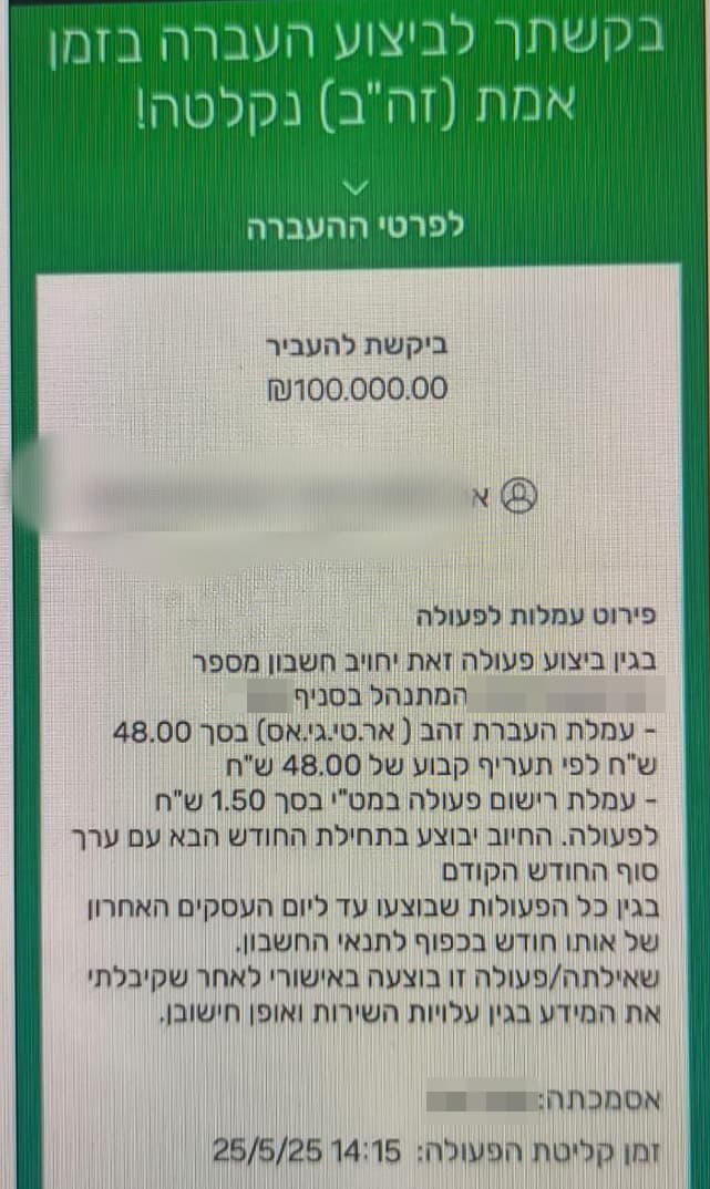 פרשת עוקץ רכבים של בני הזוג  מחמוד כנעאן ובתל אל מויאל - העברות בנקאיות לקורבנות