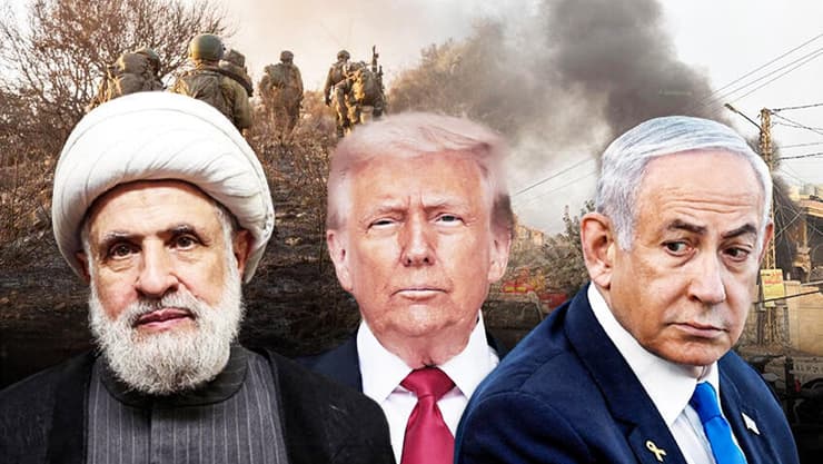 טראמפ, נתניהו, נעים קאסם, צה"ל חוזר לשגרת הצבת הכוחות בגבול לבנון