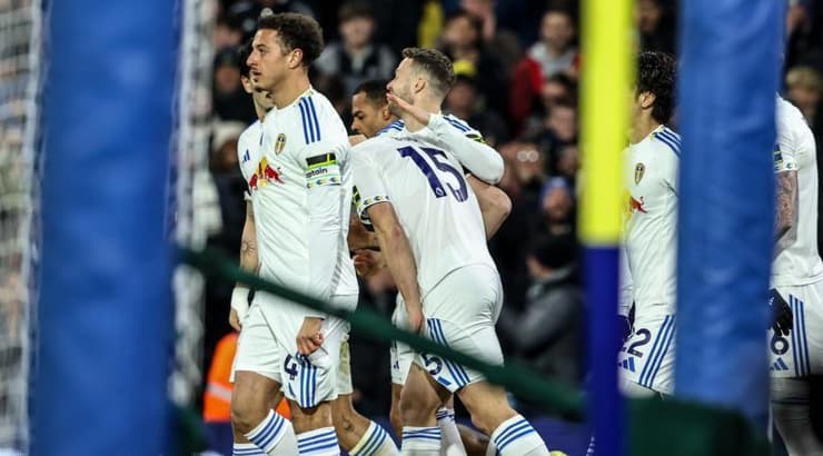 שחקני לידס מאושרים