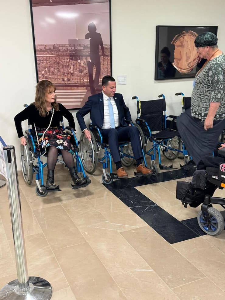 חברי הכנסת אוהד טל ומיכל וולדיגר