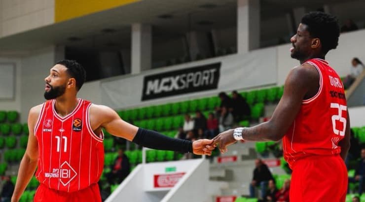 טיילר אניס ודן אוטורו (הפועל תל אביב (אחר) טיילר אניס ודן אוטורו