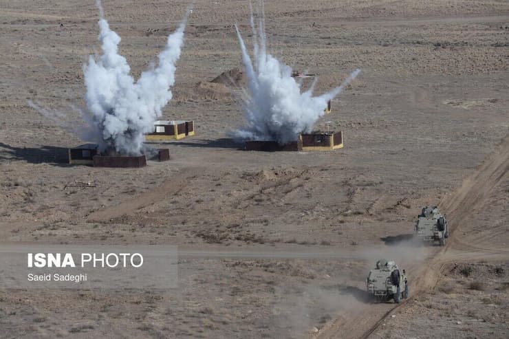 תרגיל צבאי נגד טרור באיראן