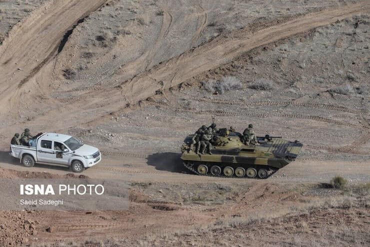 תרגיל צבאי נגד טרור באיראן