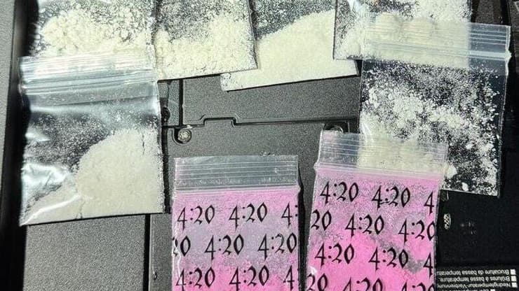 הסמים שנתפסו ברשותו של השחקן