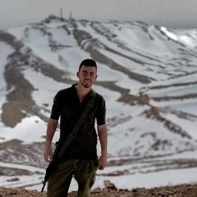 חגי לרנר בחרמון לפני המלחמה