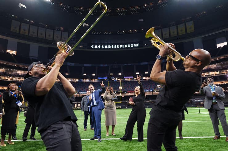 כנס בסגנון ניו אורלינס (צילום: Paul Morse Photography) כנס בסגנון ניו אורלינס