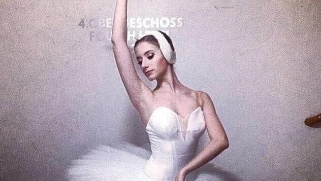 מריקודי הבלט - ללימודים בארה"ב. הדרך של לארה למיליארד דולר (צילום: מתוך ה-Daily Mail) לואנה לופס לארה