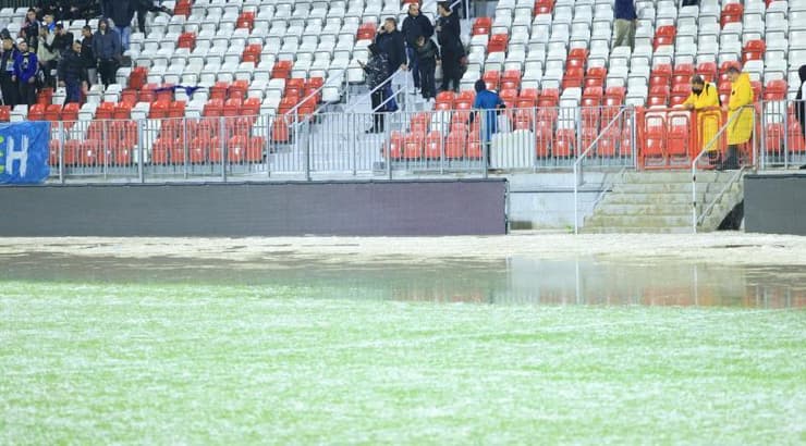 השלולית שנוצרה