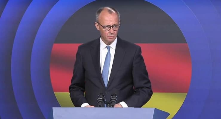 קנצלר גרמניה פרידריך מרץ (צילום: לע"מ) קנצלר גרמניה פרידריך מרץ