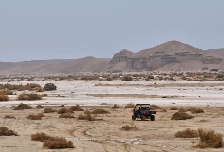 צילום: נגה גיבורי שיטפון בנחל נקרות