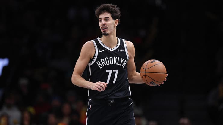 3 אסיסטים ברבע הראשון. בן שרף (צילום: Vincent Carchietta/Reuters) שחקן ברוקלין נטס בן שרף