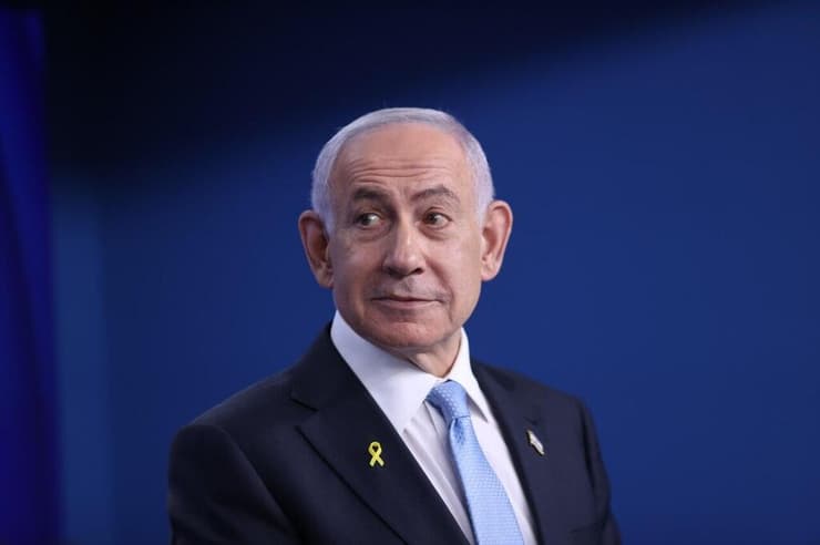  מסיבת עיתונאים של נתניהו ומרץ