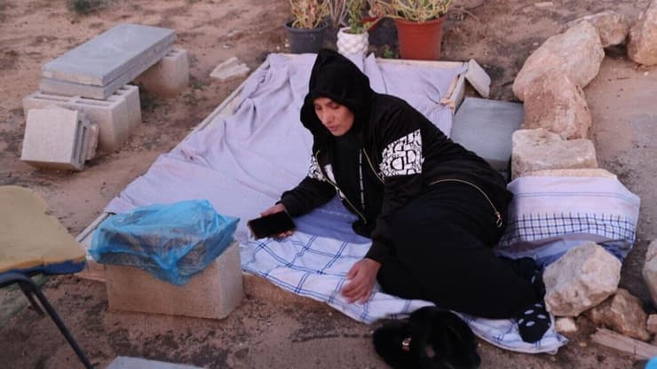 "הייתי רוצה שהיו רוצחים אותי במקומו" (צילום: מוטי קמחי ) מירפת בידס, אימו של מוחמד ז"ל