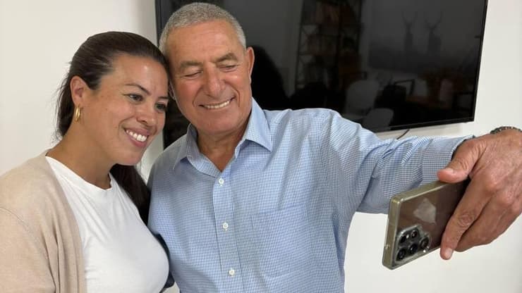 פרסיה עם יו"ר הסוכנות היהודית, אלוף (במיל') דורון אלמוג. "אמרתי לו שמבחינתי הוא גיבור"    