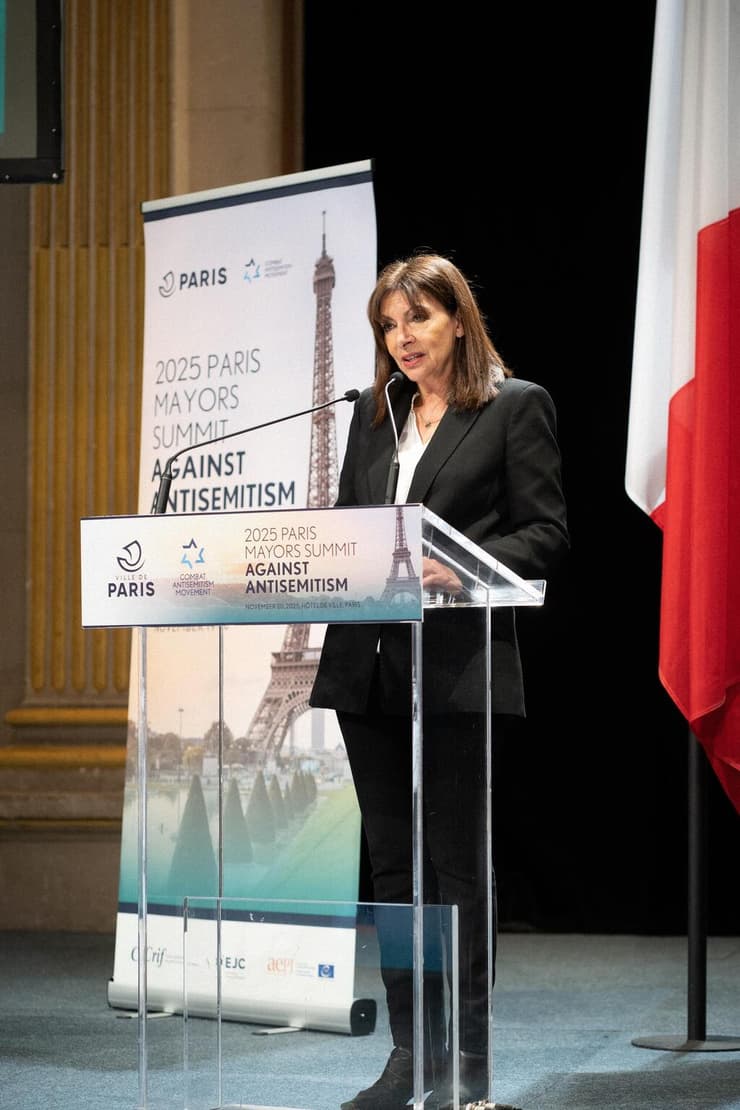 אן הידלגו, ראשת העיר פריז (צילום: לאה מרציאנו) אן הידלגו, ראשת העיר פריז