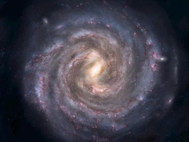 גלקסיית שביל החלב (הדמיה: PixelHive/Shutterstock) גלקסיית שביל החלב