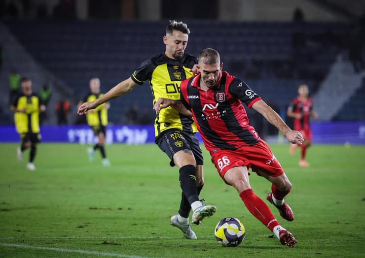 "פחות פחדתי על עצמי". דומג'וני מול עומר אצילי (צילום: עוז מועלם) דויד דומגיוני מול עומר אצילי