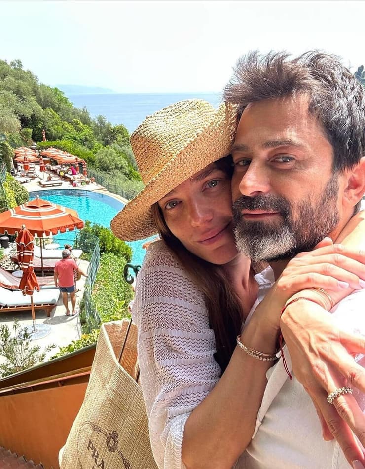 דנה פרידר ויהודה לוי (צילום: מהאלבום הפרטי) דנה פרידר ויהודה לוי