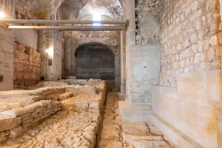 מתחם הקישלה לפני תחילת עבודות החפירה