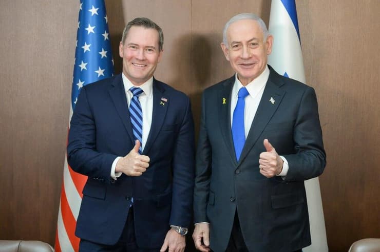 נתניהו וולץ נפגשו בלשכתו בירושלים