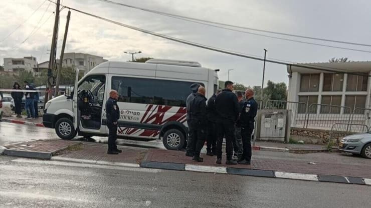 זירת הירי בשפרעם הזירה בשפרעם בה בוצע ירי על אוטבוס להסעת ילדים