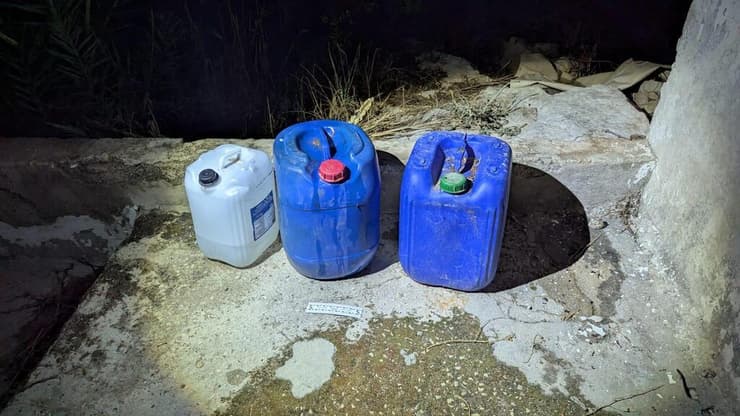 הפעולה בטול כרם (צילום: דובר צה"ל) הרקטות ואמצעי הלחימה שאותרו