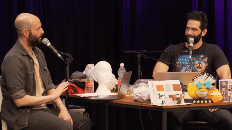 עמרי הכהן ואור בוטבול מתוך "מתחת לכל ביקורת"