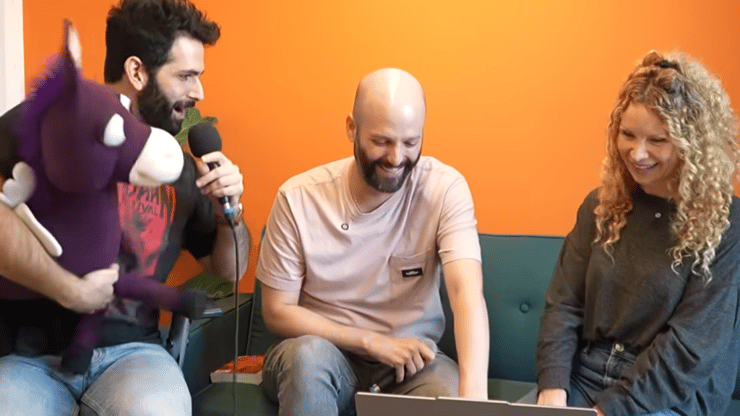 נטע הבר, עמרי הכהן ואור בוטבול מתוך "אושר צרוף"