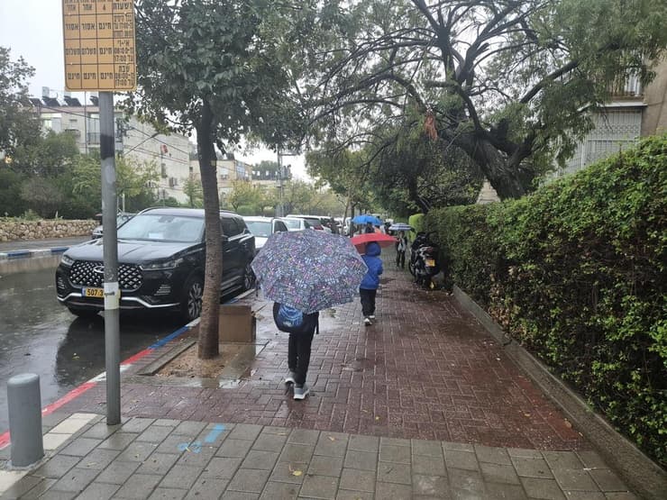 מזג אוויר חורפי בתל אביב