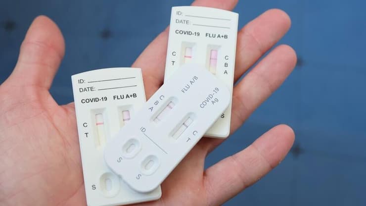 בדיקה כפולה לזיהוי קורונה ושפעת