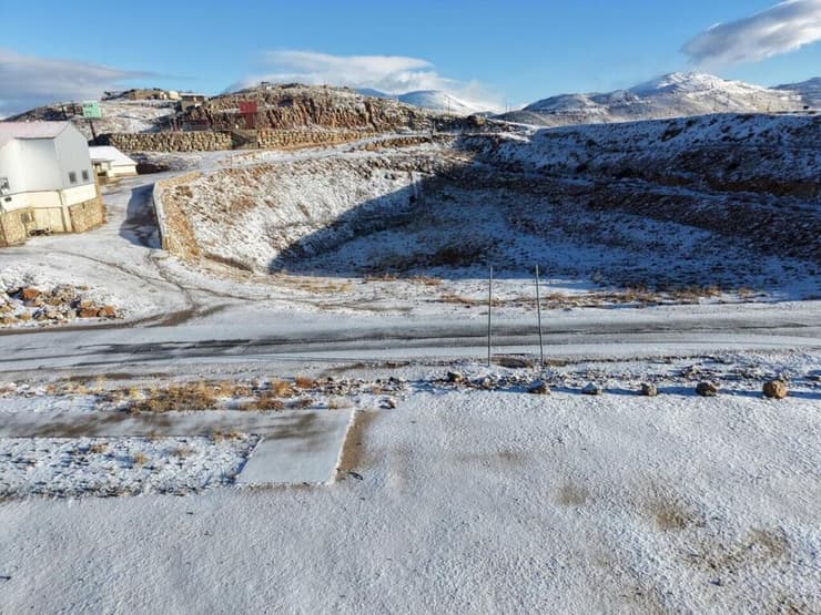 סופת 'ביירון' הגיעה למפלס העליון באתר החרמון והורידה 2 סמ' שלג