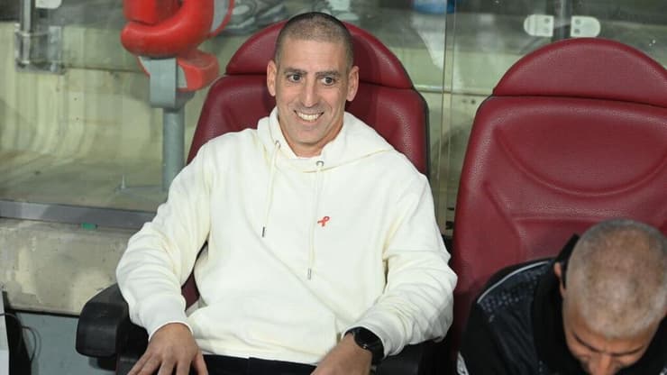 יכול לחייך. רן קוז'וך (צילום: הרצל יוסף) הפועל באר-שבע רן קוז'וך מכבי נתניה