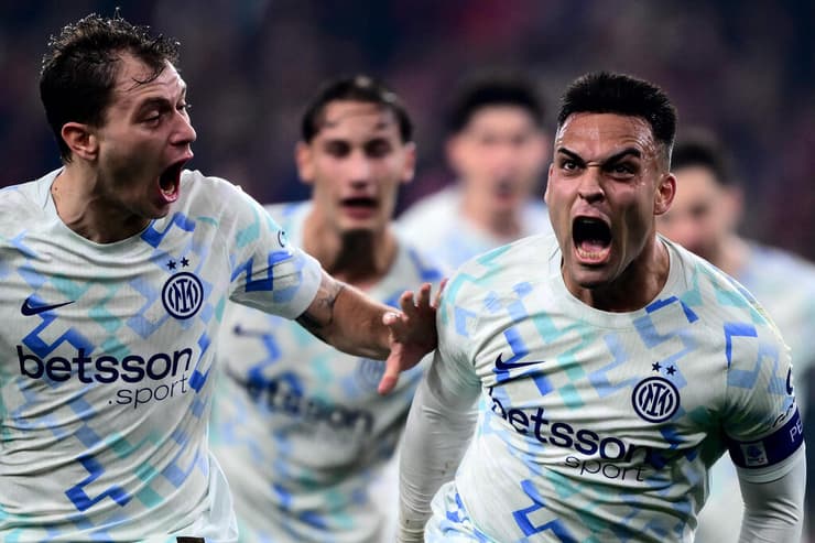 לאוטרו מחזיר את אינטר לפסגה (צילום: MARCO BERTORELLO / AFP) לאוטרו מרטינס מחזיר את אינטר לפסגה