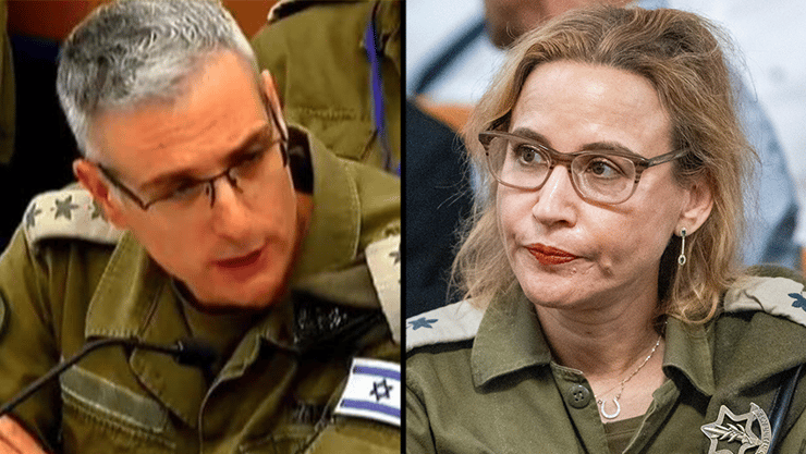 הפצ"רית לשעבר תומר ירושלמי וסגנה גל עשהאל (צילום: שלו שלום, ערוץ הכנסת) פצ"רית תת-אלוף גל עשהאל, סגן הפרקליטה הצבאית הראשית