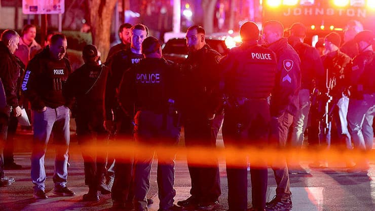 הזירה ברוד איילנד. ה-FBI מסייע לרשויות (צילום: AP) זירת הירי באוניברסיטת בראון