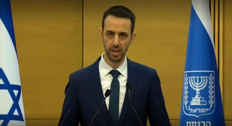 הצהרה של ח״כ אריאל קלנר מהליכוד יקיים על הגשת החוק לועדת חקירה למחדלי ה-7.10