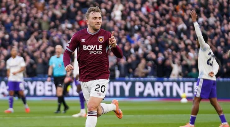 ג'ארוד בואן רץ לחגוג (IMAGO) ג'ארוד בואן רץ לחגוג