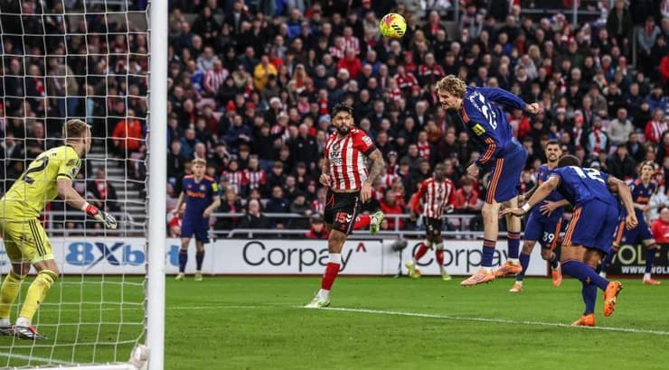 הנגיחה של וולטאמדה בדרך לשער (IMAGO) הנגיחה של וולטאמדה בדרך לשער