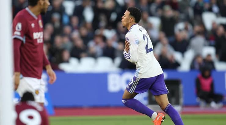 מורגן רוג'רס רץ לחגוג (IMAGO) מורגן רוג'רס רץ לחגוג