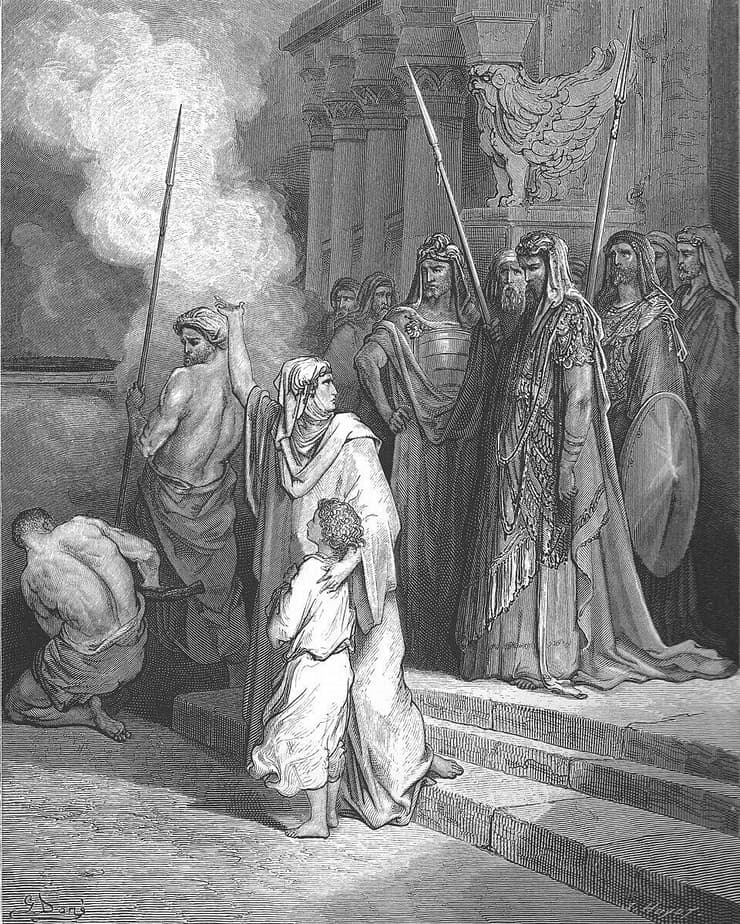 האומץ של האם – תחריט של גוסטב דורה