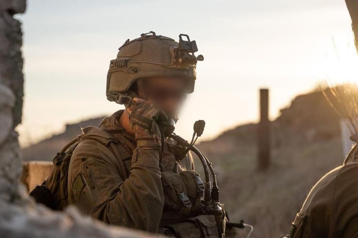 "היא העבירה לי גם שיעור באמונה וגם שיעור בענווה". סא"ל מ' בשטח (צילום: דו"צ) סא"ל מ' בשטח