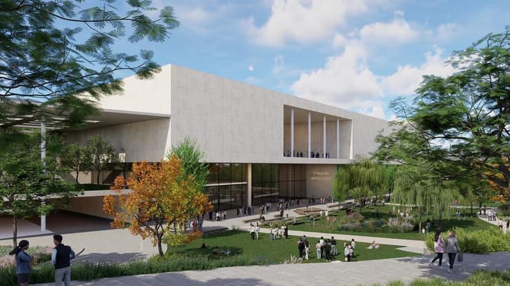 הדמיית מוזיאון צה"ל וכוחות הביטחון (צילום: באדיבות אב אדריכלות נוף) הדמיית מוזיאון צה"ל וכוחות הביטחון