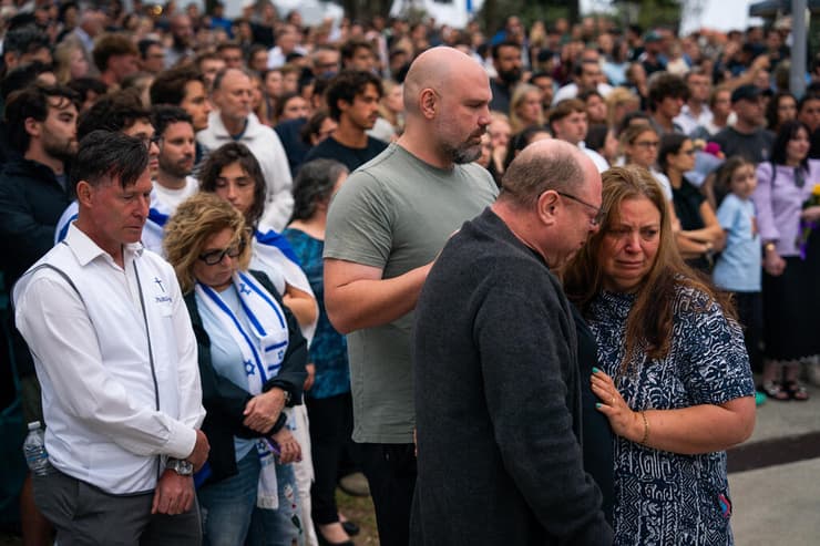 צילום: Audrey Richardson/Getty Images ההורים של מתילדה בת ה-10 שנרצחה ב סידני