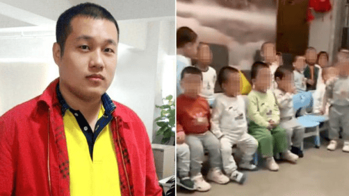 צילום מתוך הסרטון של הילדים (מימין), ושו בו (צילום מסך מתוך טוויטר) צילום מתוך הסרטון של הילדים (מימין), ושו בו