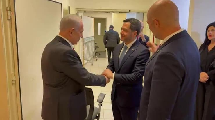 יו"ר הפרלמנט של פרגוואי עם רה"מ ויו"ר הכנסת (צילום: תקשורת יו"ר הכנסת) יו"ר הכנסת ונשיא הפרלמנט של פרגאווי הגיעו למחוזי ת"א לפגוש את רה"מ