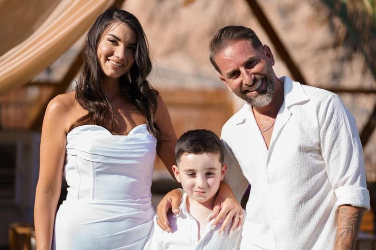 יפית ורועי, ביום חתונתם