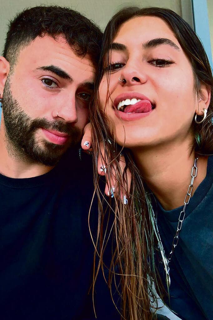 ”לא רצתה לראות אנשים". שיראל ז"ל ובן הזוג לשעבר, עדי גלעד (צילום: באדיבות המשפחה) ”לא רצתה לראות אנשים". שיראל ז"ל ובן הזוג לשעבר, עדי גלעד