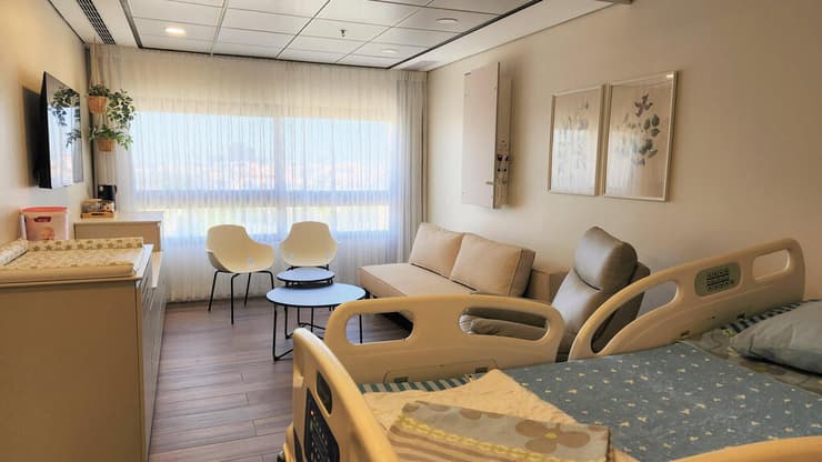 חדרי האשפוז הפרטיים החדשים ליולדות במאיר