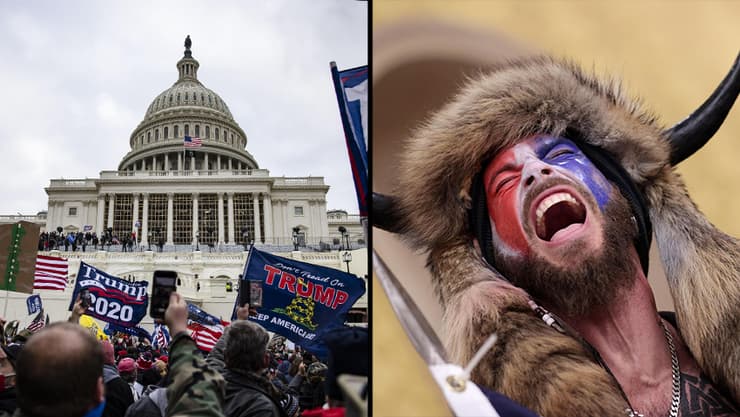 ג'ייק צ'נסלי מהומות קפיטול הקפיטול ארה"ב 6 בינואר 2021